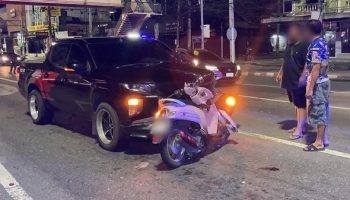 Мотоциклист погиб после столкновения с пикапом в Паттайе