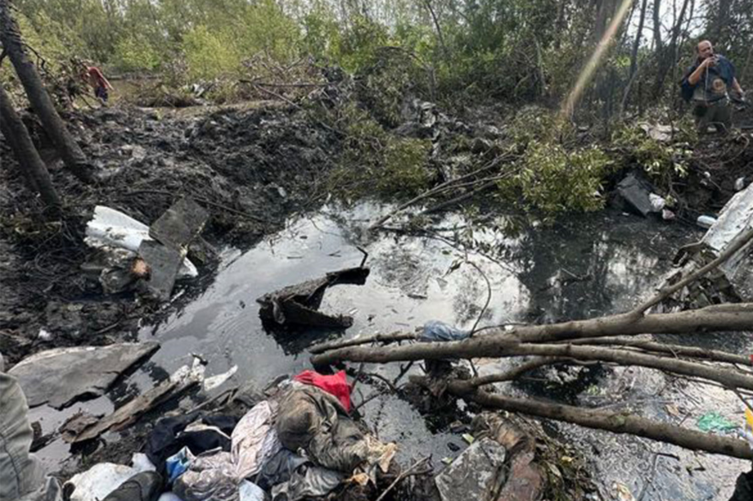 Небольшой самолет разбился в Чаченгсао