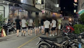 Полиция Паттайи вмешалась, чтобы остановить насилие во время столкновения кувейтских туристов
