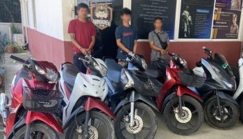 Полиция Пхатталунга задержала группу по краже мотоциклов Honda Wave