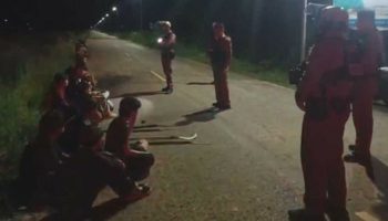 Тайская полиция арестовала более 30 вооруженных молодых людей в Удонтхани