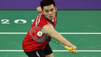 Тайская полиция организовала "трансфер" в поддержку олимпийского золота по бадминтону