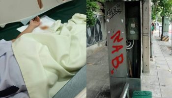 Тайский мальчик получил удар током и травму пальца на автобусной остановке в Бангкоке