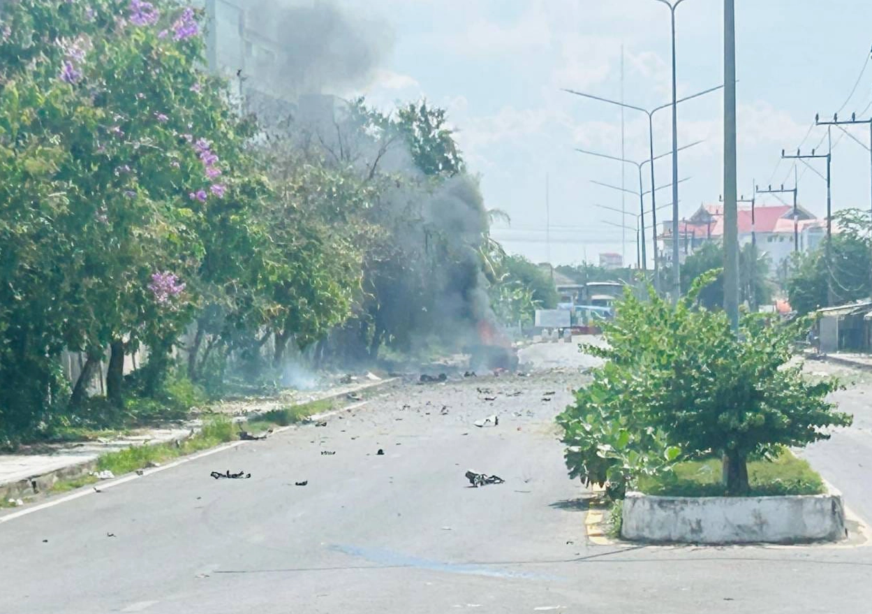 Три бомбы попали в Паттани