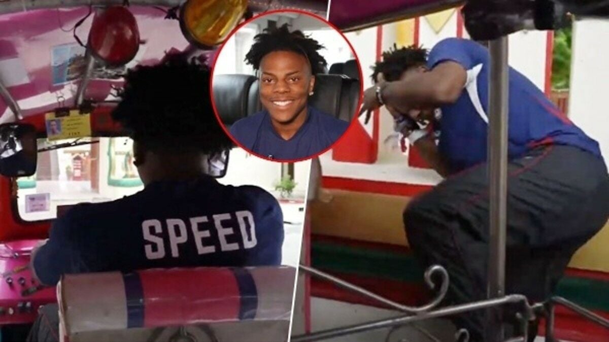 Американский ютубер врезался на тук-туке в стену тайского храма (видео)