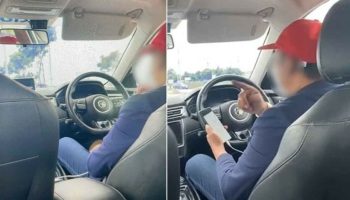 Водитель такси в Бангкоке ругает пассажира за дальность поездки