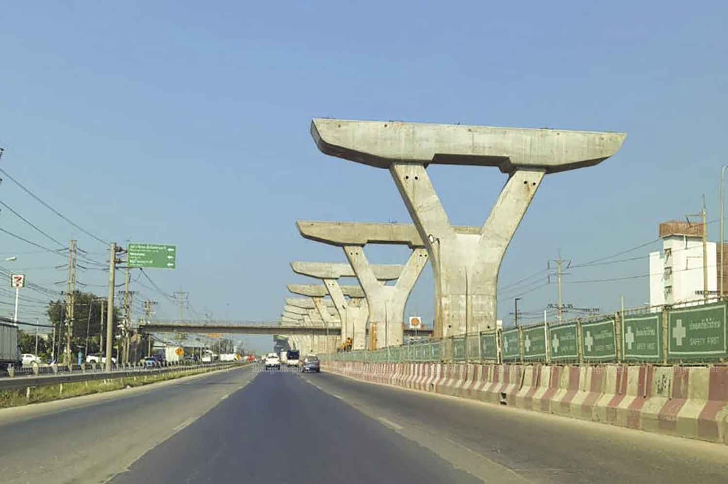 Дорожные проекты Rama II будут полностью запущены к июню следующего года