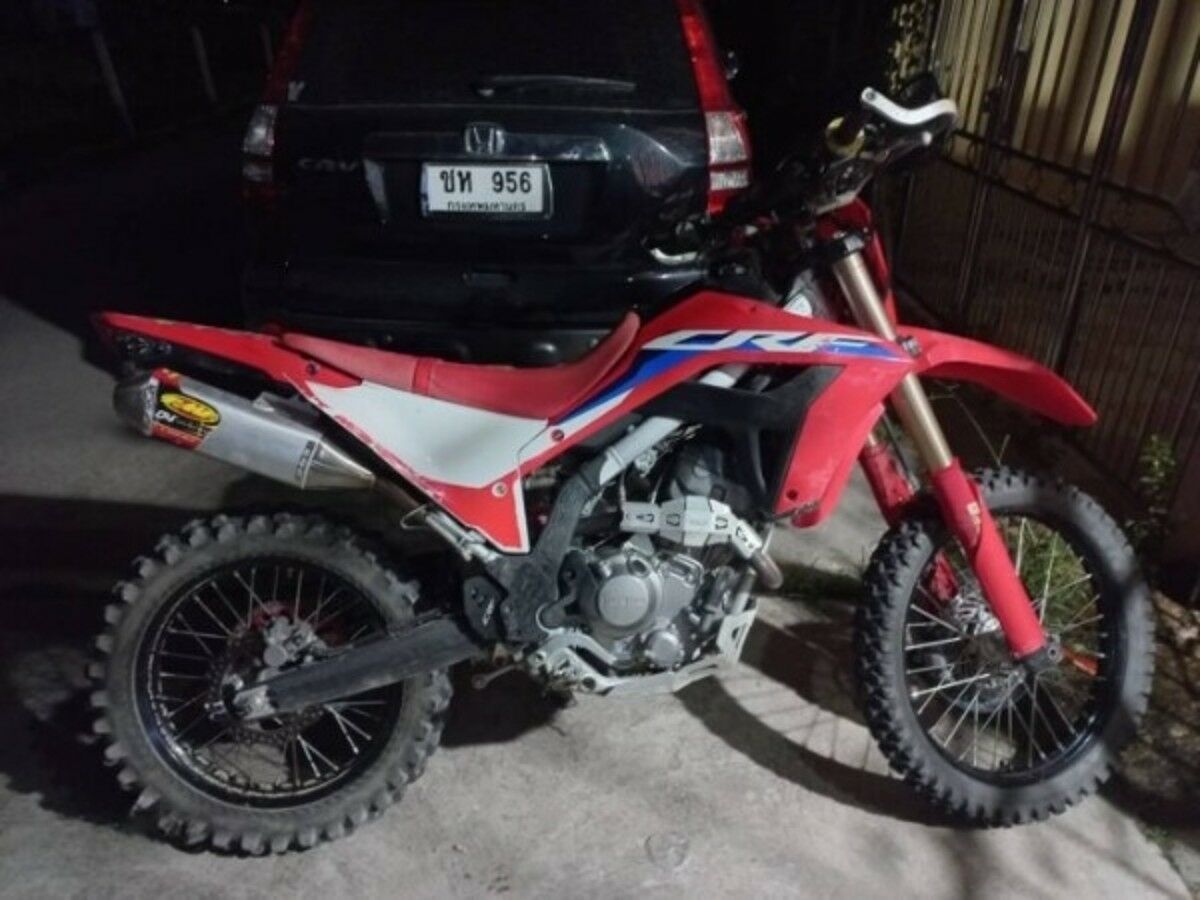 Мужчина из Паттайи просит помощи в поисках украденного мотоцикла стоимостью 200 000 бат