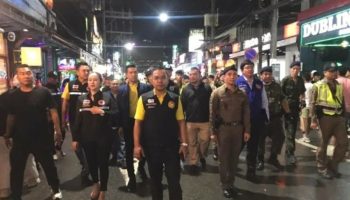 Патонг повышает уровень общественной безопасности в районах Сой-Бангла и Сой-Лао.