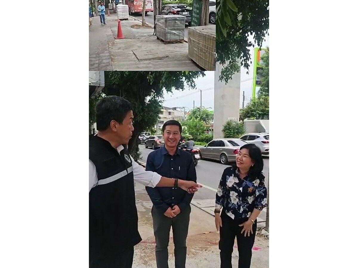 План губернатора по преобразованию разрушающихся пешеходных дорожек Бангкока