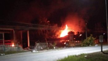 Повстанцы, подозреваемые во взрыве бомбы в Сонгкхле, обстреле