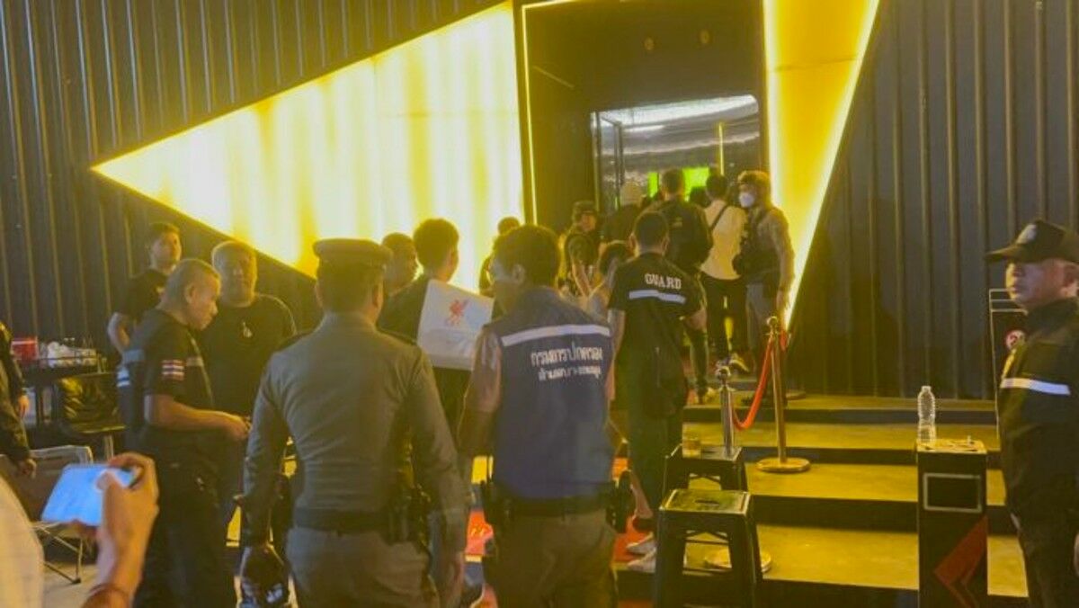 Полицейский рейд в пабе Паттайи за 5 дней -Бесплатное соблюдение правил