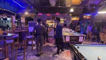 Полиция провела обыск в баре на Джомтьене в связи с незаконной продажей баллончиков с веселящим газом