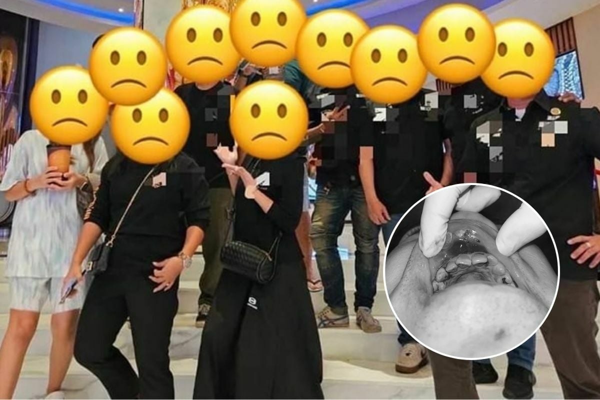 Тайский мужчина подвергся жестокому нападению в торговом центре theatre из-за телефонного спора