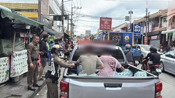 Автомобильная погоня в Паттайе за тайкой вызвала стрельбу