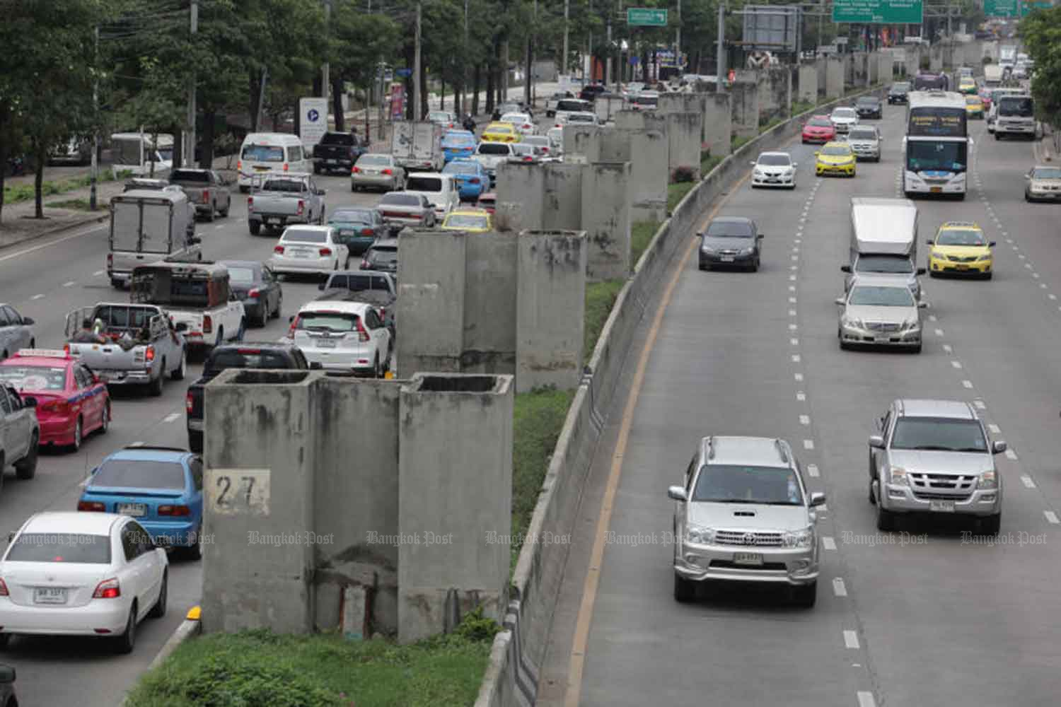 Задержка для опции "Туннель скоростной автомагистрали N1"