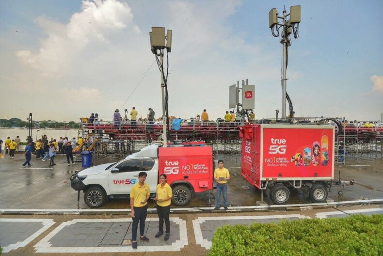 Корпорация True готовится к королевскому зрелищу на Чао Прайя