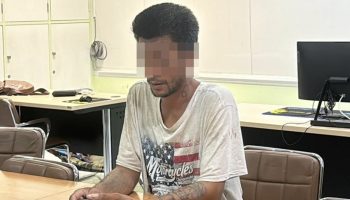 Оператор по прокату ковриков в Паттайе арестован за угрозу ножом чиновнику (видео)