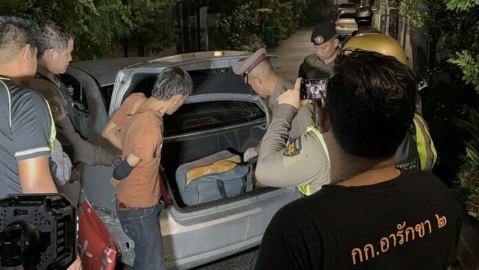 Подозреваемый в банде наркоторговцев Бангкока находится на свободе после стрельбы по полицейским