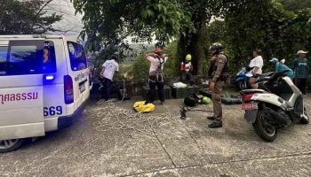 Сестры пережили падение с высоты 10 метров после аварии на мотоцикле на Пхукете