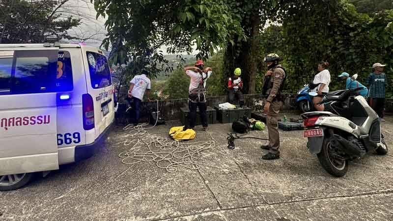Сестры пережили падение с высоты 10 метров после аварии на мотоцикле на Пхукете