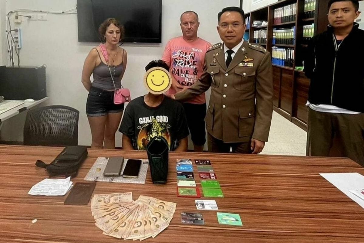 Тайский мужчина арестован за кражу у русской пары на Пхукете