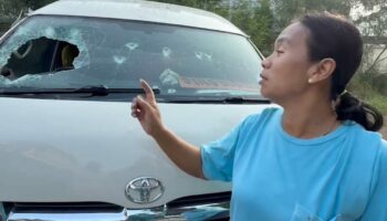 Буддийский настоятель разбил окно микроавтобуса, вызвав возмущение в Таиланде