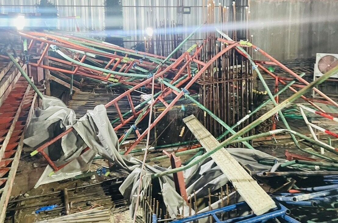 В результате несчастного случая на строительстве кондоминиума в Бангкоке пострадали шесть человек, проект был приостановлен