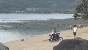 Израильтянин "наехал" на неприятности из-за вирусного трюка на пляже Пхукета