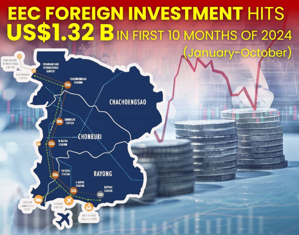 Иностранные инвестиции из стран ЕЭС достигнут 1,32 миллиарда долларов США за первые десять месяцев 2024 года