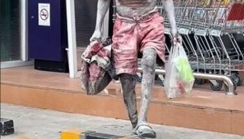 На видео TikTok запечатлено бедственное положение бездомного в Чонбури (видео)