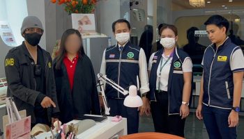 Нелегальный китайский салон красоты в Бангкоке закрыли