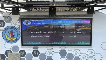 Передвижные трейлеры меняются: в Паттайе очищают воздух от загрязнений