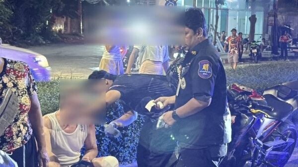 Пьяная ошибка: подвыпивший пешеход сбил британского байкера в Паттайе