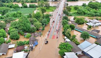 Район в Чиангмае сталкивается с угрозой оползня из-за переувлажнения почвы