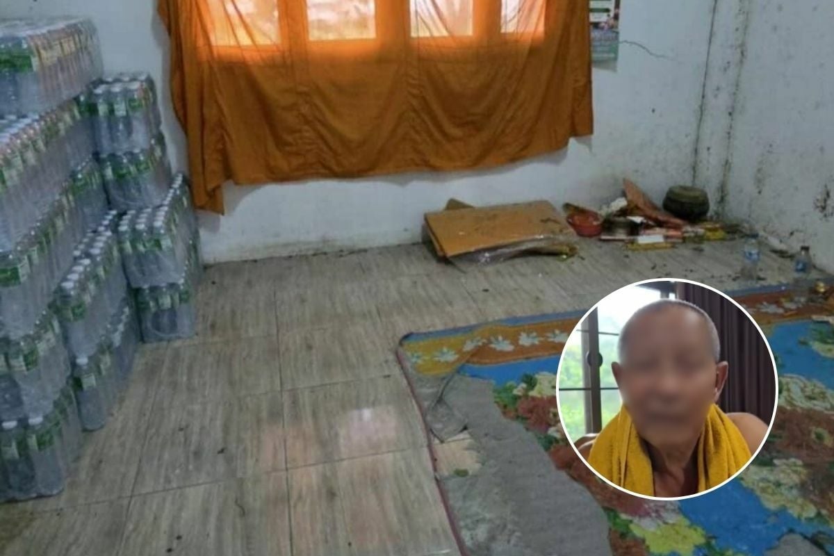 Тайский монах отрицает секс с женщиной, утверждая, что она помогала ему считать бутылки