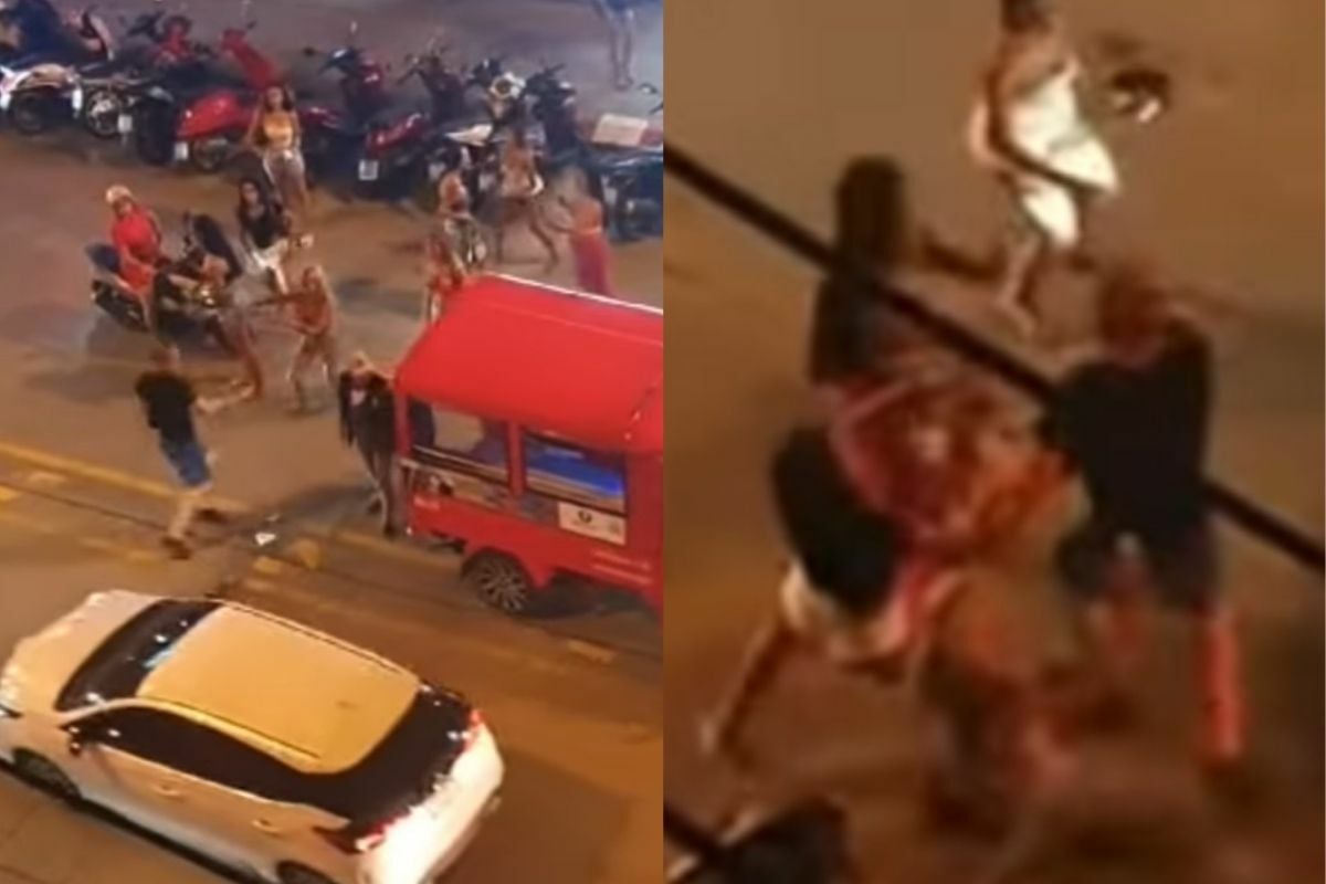 Трансвеститы на Пхукете вступили в конфликт с иностранцем из-за предполагаемого денежного спора