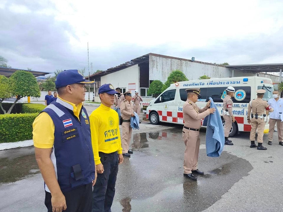 RTN спешит на помощь: в Сонгкхле перевернулась рыбацкая лодка