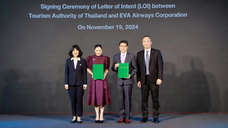 TAT и EVA Air укрепляют партнерство для развития туризма в Таиланде - Бизнес-новости Таиланда