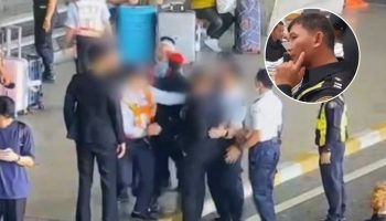 VIP-водитель ударил охранника в ходе спора о парковке в аэропорту Бангкока (видео)