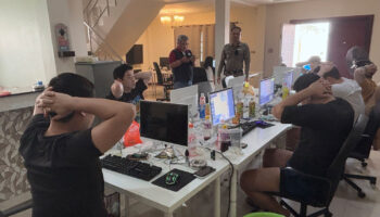 В Паттайе задержаны азиатские мошенники