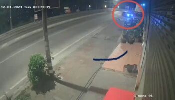 Владельцы магазинов в Нонтхабури ищут водителя после аварии на сумму 50 000 бат