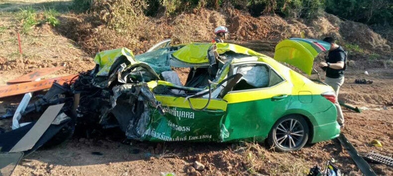 Водитель такси арестован после того, как сбежал с заправочной станции в Чайяпхуме