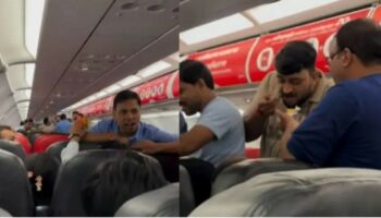 Индийские пассажиры превратили тайский самолет AirAsia в зону для вечеринок (видео)