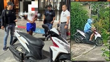 Мотоугонщика из Патонга разыскали по горячим следам