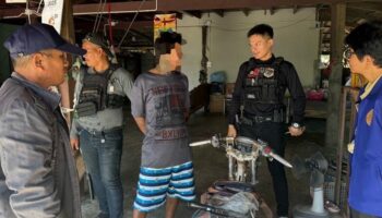 Мужчина из Супхана Бури арестован за беспорядки, вызванные наркотиками, у себя дома