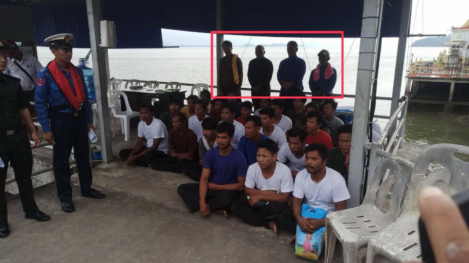 Мьянма освободила 4 тайских члена экипажа