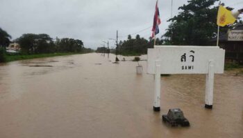 Наводнения в 4 южных провинциях Таиланда повлияли на автобусное и железнодорожное сообщение