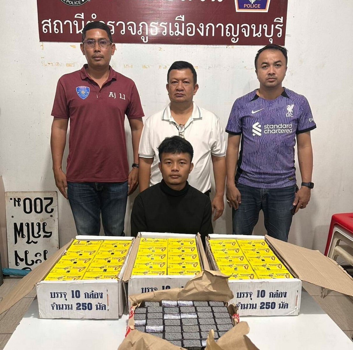 Нелегальных мигрантов из Мьянмы поймали в Таиланде с 2750 пулями