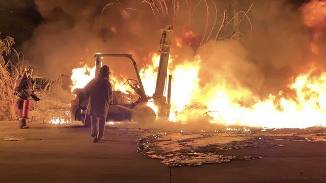 Пожар в кооперативе "Трат" едва позволил избежать крупной катастрофы